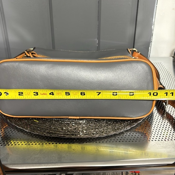 Dooney & Burke Slate Grey Crossbody Bag - Picture 7 of 13